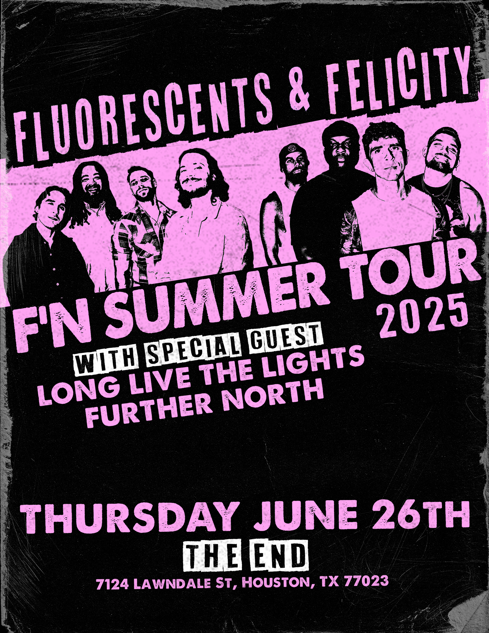 Fluorescents & Felicity w/ Long Live The Lights and Further North